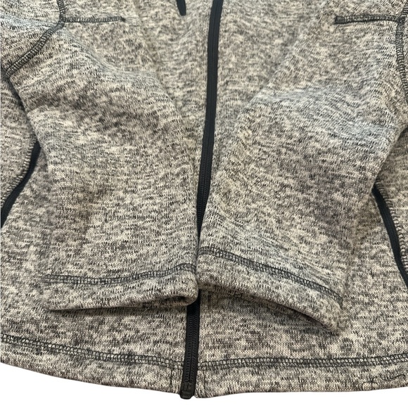 North End Jacket Size Medium Heathered Gray Full Zipper Closure Zippered Pockets - Picture 6 of 13